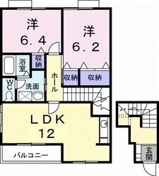 グランディールの物件間取画像